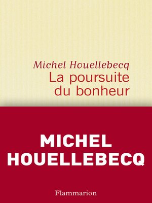 cover image of La poursuite du bonheur